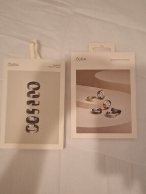Oura Ring Sizing Set — Silver and Gold Ring Samples